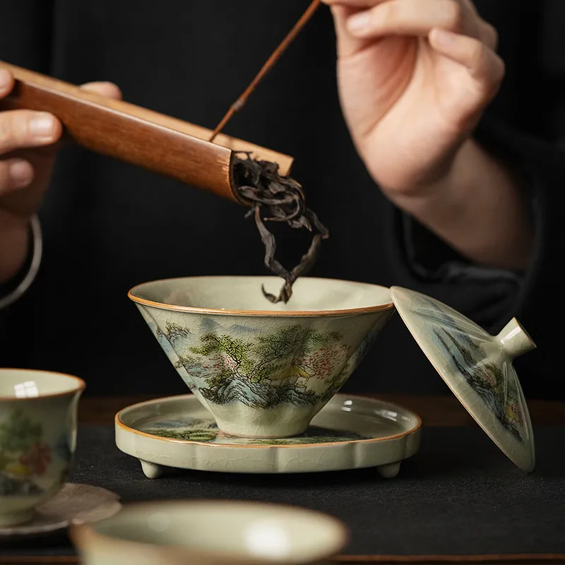 Celadon Ceramic Cup - Tazza da tè in ceramica Jingdezhen