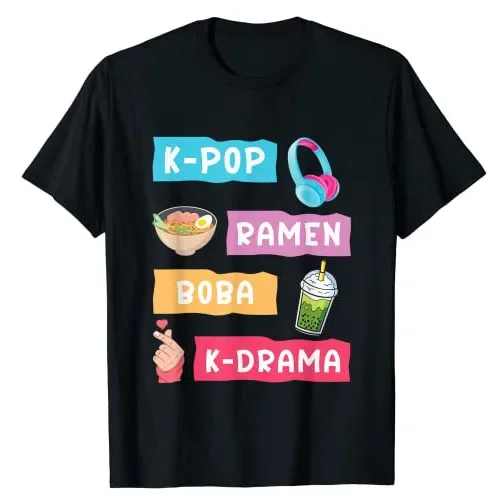 Korean Girls Lifestyle - T-shirt alla moda per gli appassionati