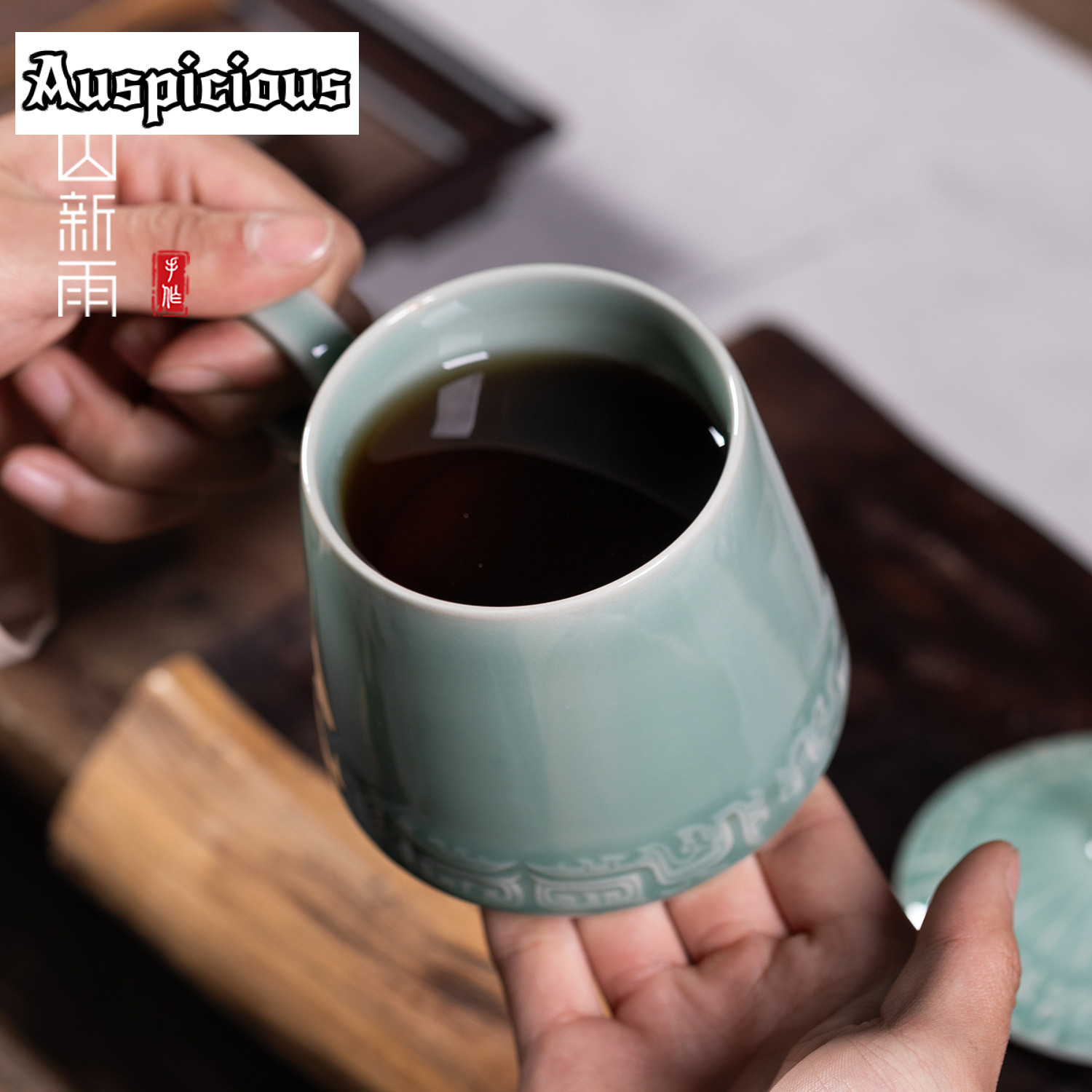 Tazza da caffè modello bronzo  - Celadon Ceramic Cup recensione e prezzo