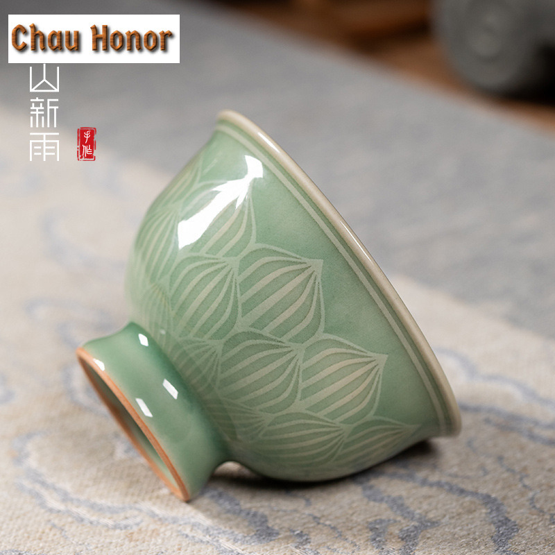 100ml fatto a mano Longquan Ce - Celadon Ceramic Cup recensione e prezzo